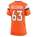 Zennovawear Women's Denver Broncos Alex Palczewski Orange Team Game Jersey