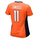 Zennovawear Women's Denver Broncos Ben DiNucci Orange Team Game Jersey