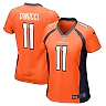 Zennovawear Women's Denver Broncos Ben DiNucci Orange Team Game Jersey