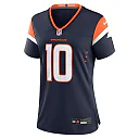 Zennovawear Women's Denver Broncos Bo Nix Navy Alternate Game Jersey