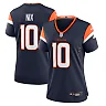 Zennovawear Women's Denver Broncos Bo Nix Navy Alternate Game Jersey