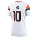 Zennovawear Women's Denver Broncos Bo Nix White Game Jersey