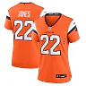 Zennovawear Women's Denver Broncos Brandon Jones Orange Team Game Jersey