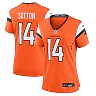 Zennovawear Women's Denver Broncos Courtland Sutton Orange Mile High Collection Game Jersey