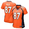Zennovawear Women's Denver Broncos David Sills Orange Team Game Jersey