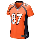 Zennovawear Women's Denver Broncos David Sills Orange Team Game Jersey