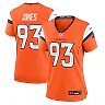 Zennovawear Women's Denver Broncos D.J. Jones Orange Team Game Jersey