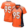 Zennovawear Women's Denver Broncos Elijah Garcia Orange Team Game Jersey