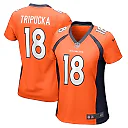 Zennovawear Women's Denver Broncos Frank Tripucka Orange Retired Player Jersey