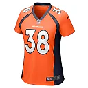 Zennovawear Women's Denver Broncos Jaleel McLaughlin Orange Game Jersey