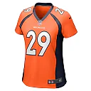 Zennovawear Women's Denver Broncos JaQuan McMillian Orange Team Game Jersey