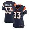 Zennovawear Women's Denver Broncos Javonte Williams Navy Mile High Collection Alternate Game Jersey