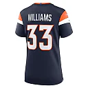 Zennovawear Women's Denver Broncos Javonte Williams Navy Mile High Collection Alternate Game Jersey