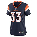 Zennovawear Women's Denver Broncos Javonte Williams Navy Mile High Collection Alternate Game Jersey
