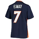 Zennovawear Women's Denver Broncos John Elway Mitchell & Ness Navy Legacy Team Jersey