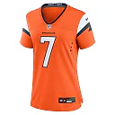 Zennovawear Women's Denver Broncos John Elway Orange Mile High Collection Retired Player Game Jersey