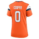 Zennovawear Women's Denver Broncos Jonathon Cooper Orange Team Game Jersey