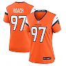 Zennovawear Women's Denver Broncos Malcolm Roach Orange Team Game Jersey