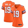 Zennovawear Women's Denver Broncos Marvin Mims Jr Orange Mile High Collection 1977 Throwback Player Game Jersey