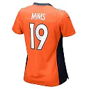 Zennovawear Women's Denver Broncos Marvin Mims Jr Orange Team Game Jersey