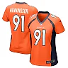Zennovawear Women's Denver Broncos Matt Henningsen Orange Game Player Jersey