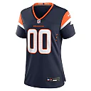 Zennovawear Women's Denver Broncos Navy Alternate Mile High Collection Custom Game Jersey