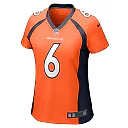 Zennovawear Women's Denver Broncos P.J. Locke Orange Game Player Jersey