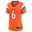 Zennovawear Women's Denver Broncos P.J. Locke Orange Team Game Jersey