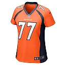 Zennovawear Women's Denver Broncos Quinn Meinerz Orange Game Jersey