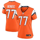 Zennovawear Women's Denver Broncos Quinn Meinerz Orange Team Game Jersey