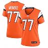 Zennovawear Women's Denver Broncos Quinn Meinerz Orange Team Game Jersey