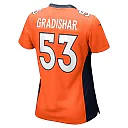 Zennovawear Women's Denver Broncos Randy Gradishar Orange Retired Player Game Jersey