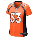 Zennovawear Women's Denver Broncos Randy Gradishar Orange Retired Player Game Jersey