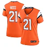Zennovawear Women's Denver Broncos Riley Moss Orange Team Game Jersey