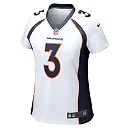 Zennovawear Women's Denver Broncos Russell Wilson White Player Jersey