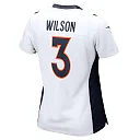 Zennovawear Women's Denver Broncos Russell Wilson White Player Jersey