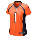 Zennovawear Women's Denver Broncos Tremon Smith Orange Game Jersey