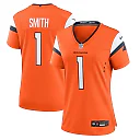 Zennovawear Women's Denver Broncos Tremon Smith Orange Team Game Jersey