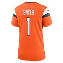 Zennovawear Women's Denver Broncos Tremon Smith Orange Team Game Jersey