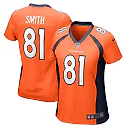 Zennovawear Women's Denver Broncos Tre'Quan Smith Orange Game Jersey