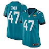 Zennovawear Women's De'Shaan Dixon Jacksonville Jaguars Teal Game Player Jersey