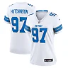 Zennovawear Women's Detroit Lions Aidan Hutchinson White Game Jersey