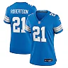 Zennovawear Women's Detroit Lions Amik Robertson Blue Team Game Jersey