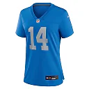 Zennovawear Women's Detroit Lions Amon-Ra St. Brown Blue Alternate Game Jersey