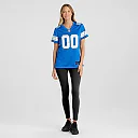 Zennovawear Women's Detroit Lions Blue Custom Game Jersey