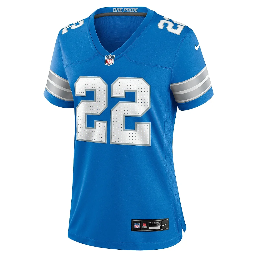 Zennovawear Women's Detroit Lions Bobby Layne Blue Retired Player Game Jersey