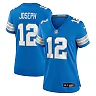 Zennovawear Women's Detroit Lions Brandon Joseph Blue Team Game Jersey