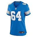 Zennovawear Women's Detroit Lions Bryan Hudson Blue Game Jersey