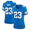 Zennovawear Women's Detroit Lions Carlton Davis Blue Team Game Jersey