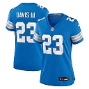 Zennovawear Women's Detroit Lions Carlton Davis III Blue Game Jersey